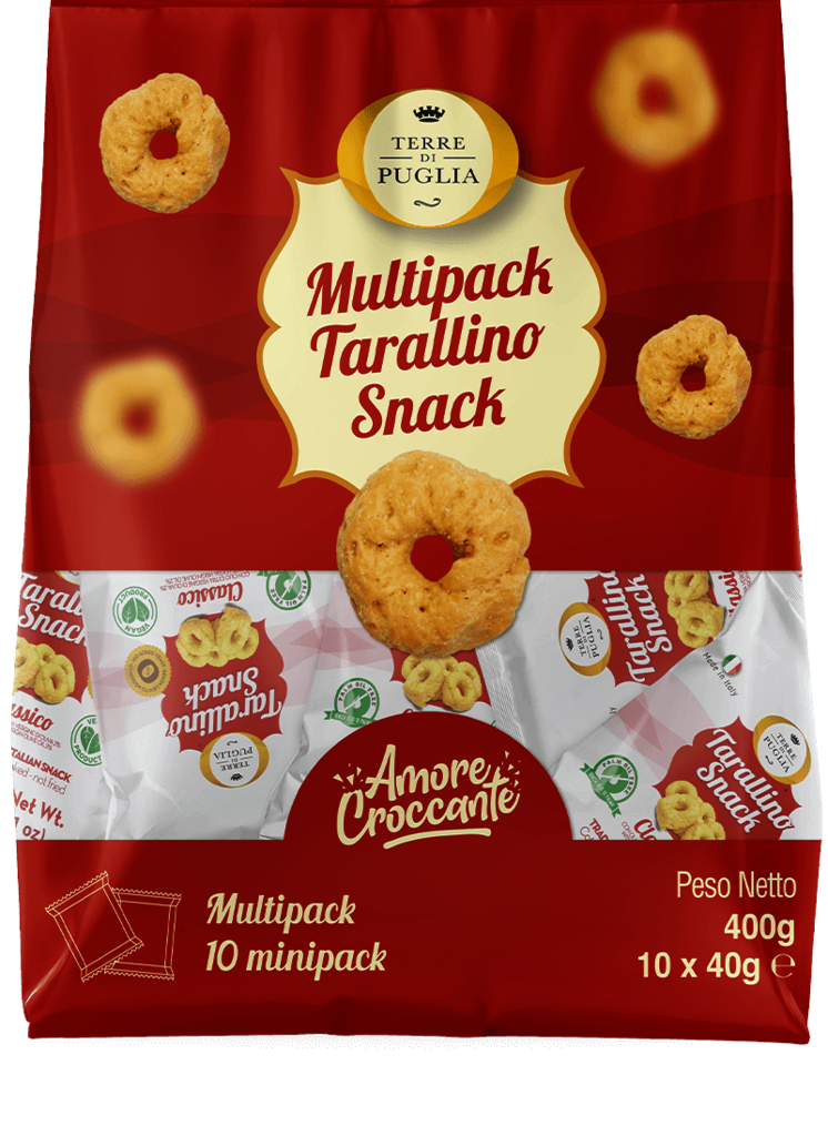 Tarallini klasik Multipack 10x40g Terre di Puglia 